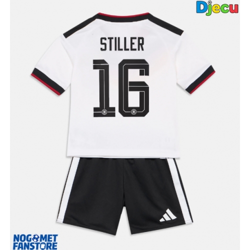 Njemačka Angelo Stiller #16 Domaci Dres za djecu SP 2026 Kratak Rukav (+ Kratke hlače)